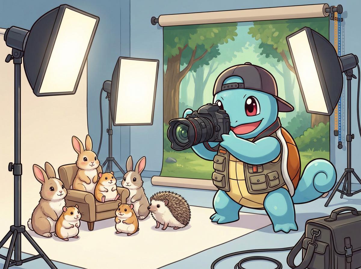 推特摄影师工作视频